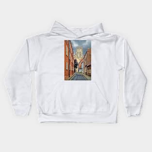 Precentors Court & York Minster Kids Hoodie